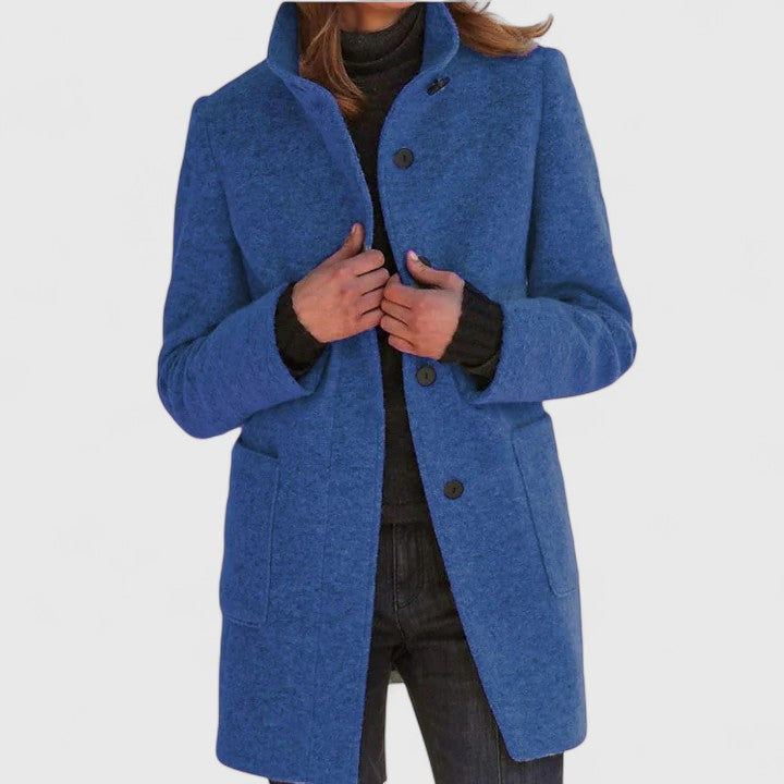 Stella™ | Women's Coat with High Collar