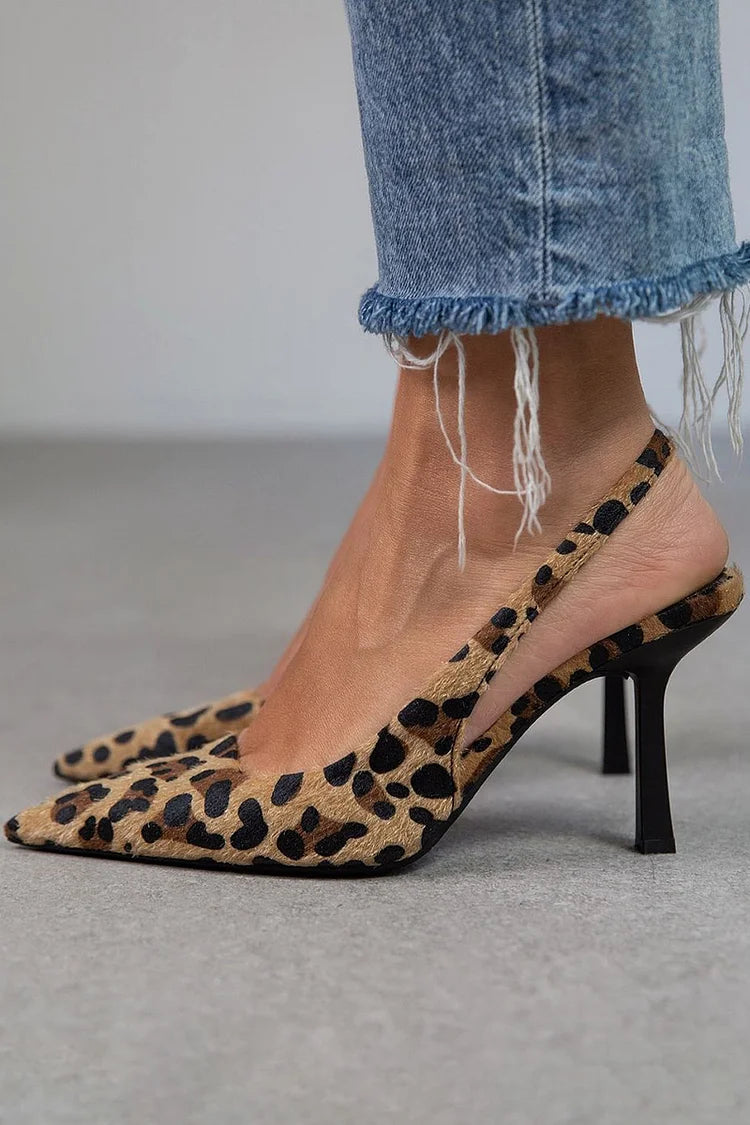 Samba - Leopard Print Heels