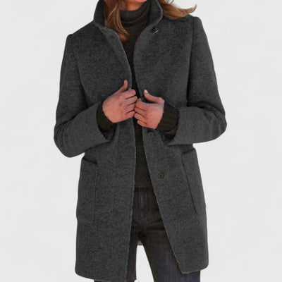 Stella™ | Women's Coat with High Collar