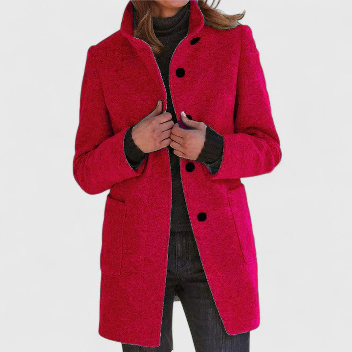 Stella™ | Women's Coat with High Collar