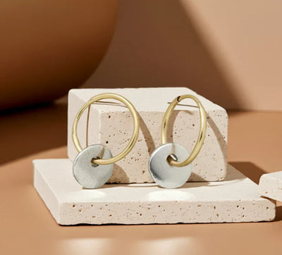 Handmade Elegant Hoop Earrings