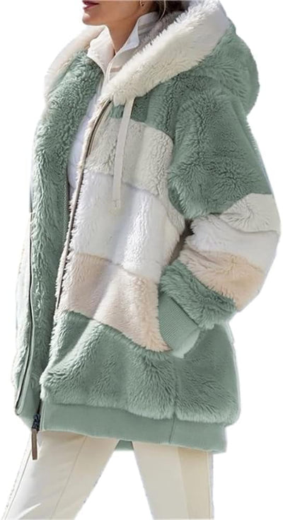 Amara - Plush Hooded Jacket