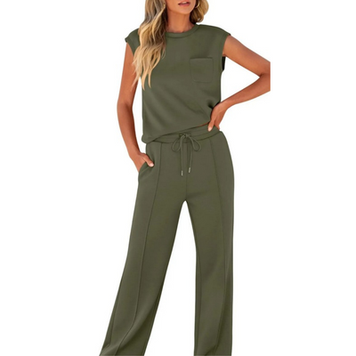 KAYA™ – Casual Fall Soft Lounge Co-Ord