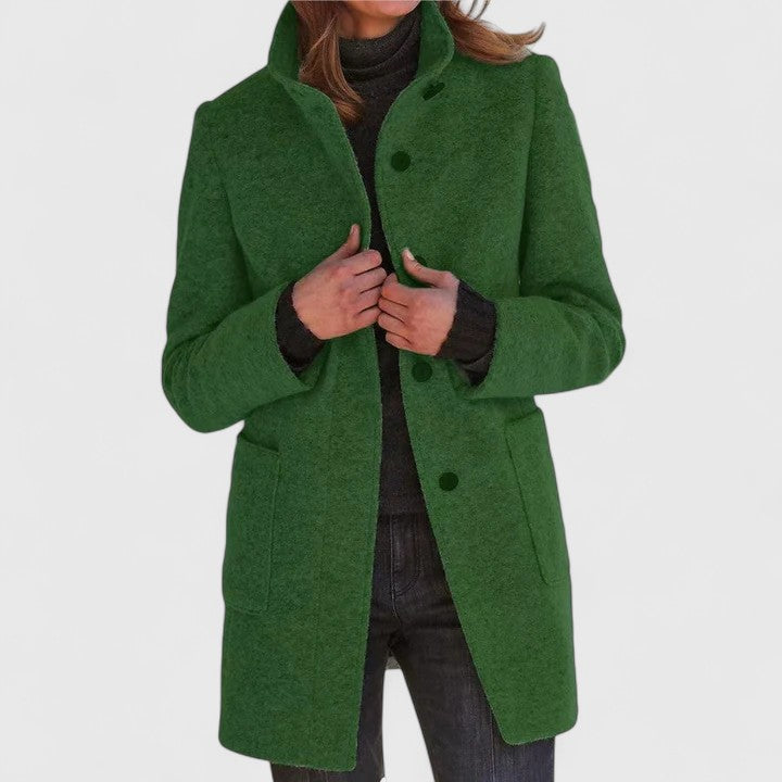 Stella™ | Women's Coat with High Collar