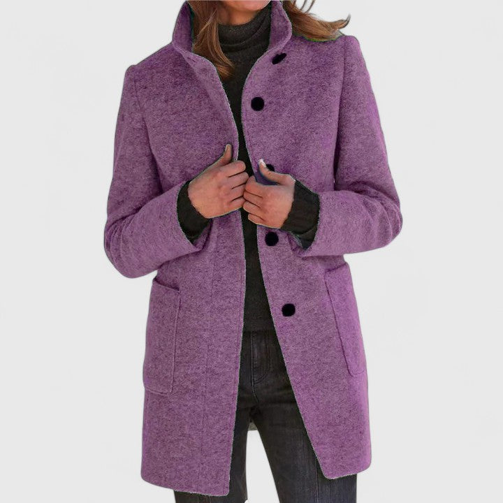 Stella™ | Women's Coat with High Collar