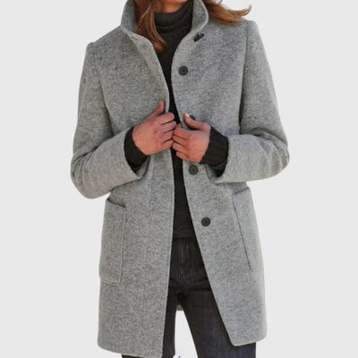 Stella™ | Women's Coat with High Collar