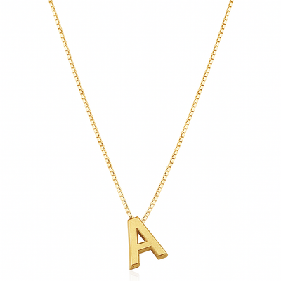LoveNote™ | Gold Letter Initial Necklace