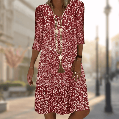 Naila | Elegant Dress With Print