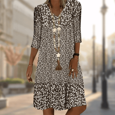 Naila | Elegant Dress With Print