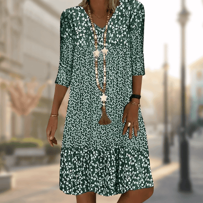 Naila | Elegant Dress With Print