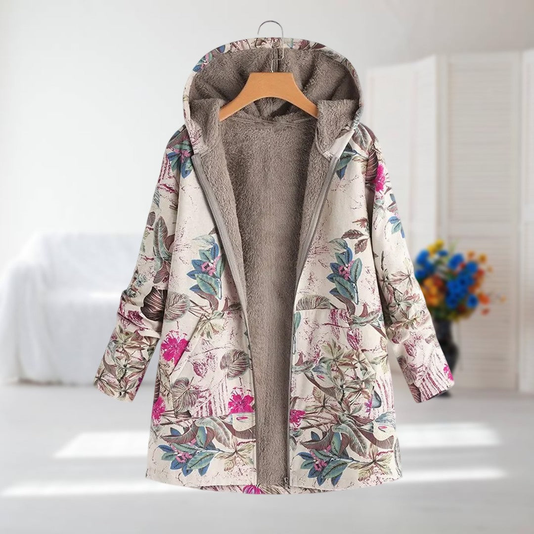 Camellia | Warm Jacket with Fleece Lining