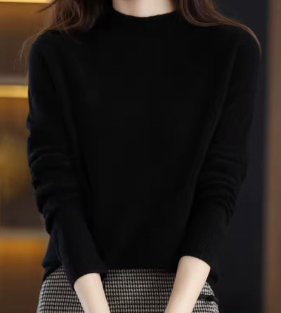 Lydia - Mock Neck Sweater