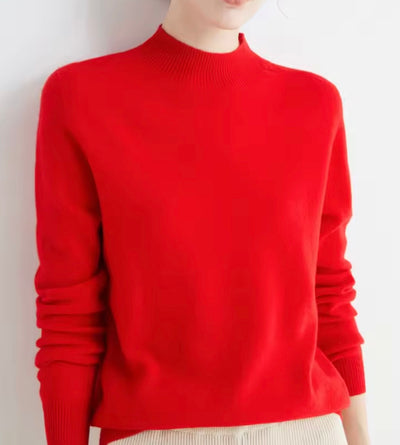Lydia - Mock Neck Sweater