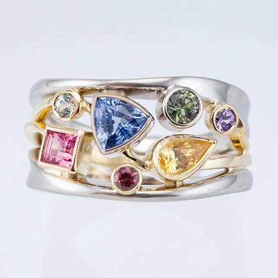 Vintage Colourful Ring