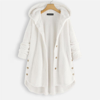 Jesse | Winter Hooded Double-faced Fleece Coat