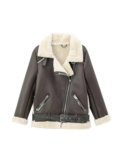 Solenn | Elegant Biker Jacket