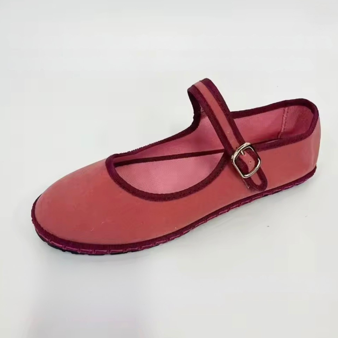 Clara - Velvet Mary Janes