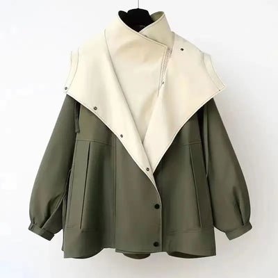Clemence | Trendy Hooded Windbreaker Coat