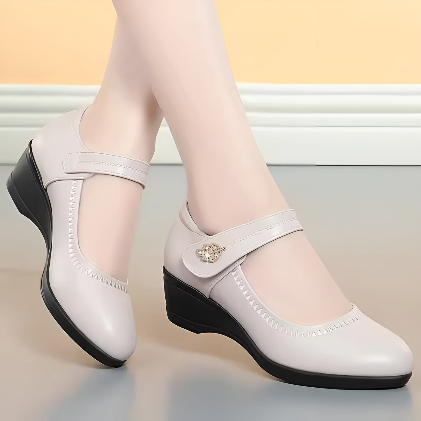 Élina-Rose™ | Soft Leather Shoes