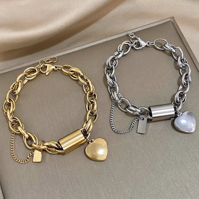 Heartened™ | Gold Chunky Bracelet