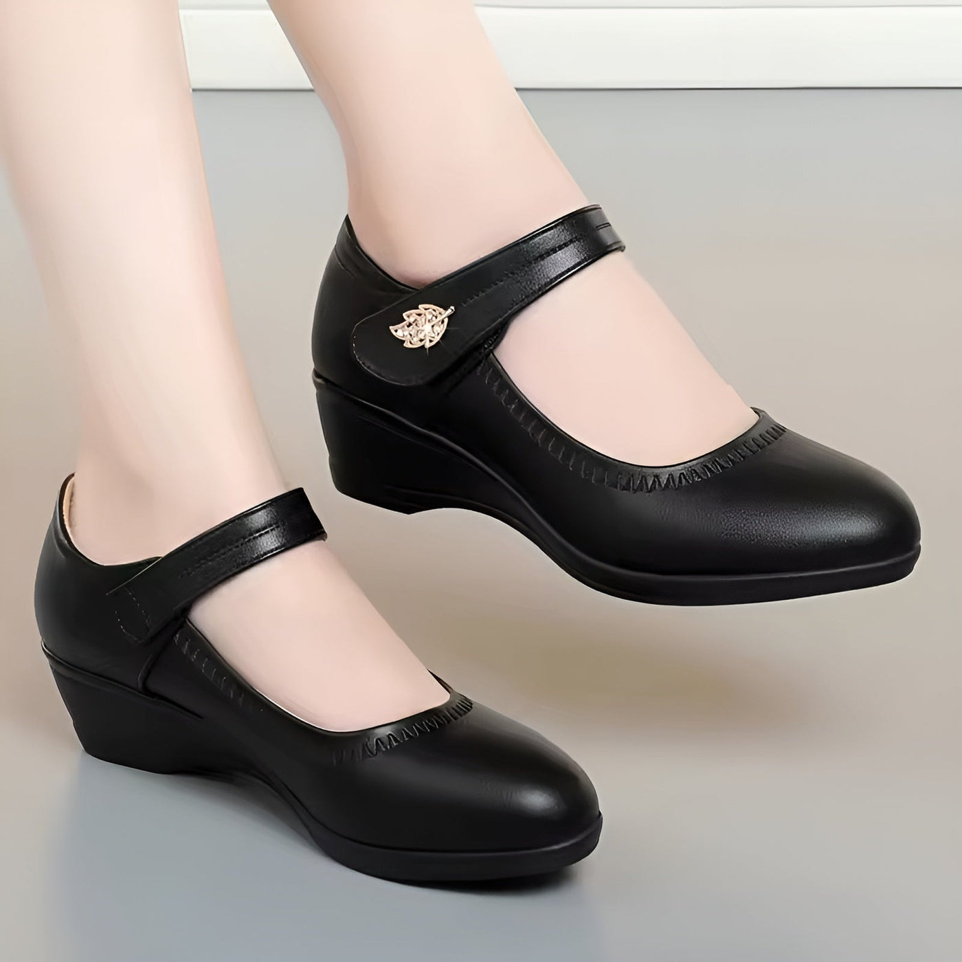 Élina-Rose™ | Soft Leather Shoes