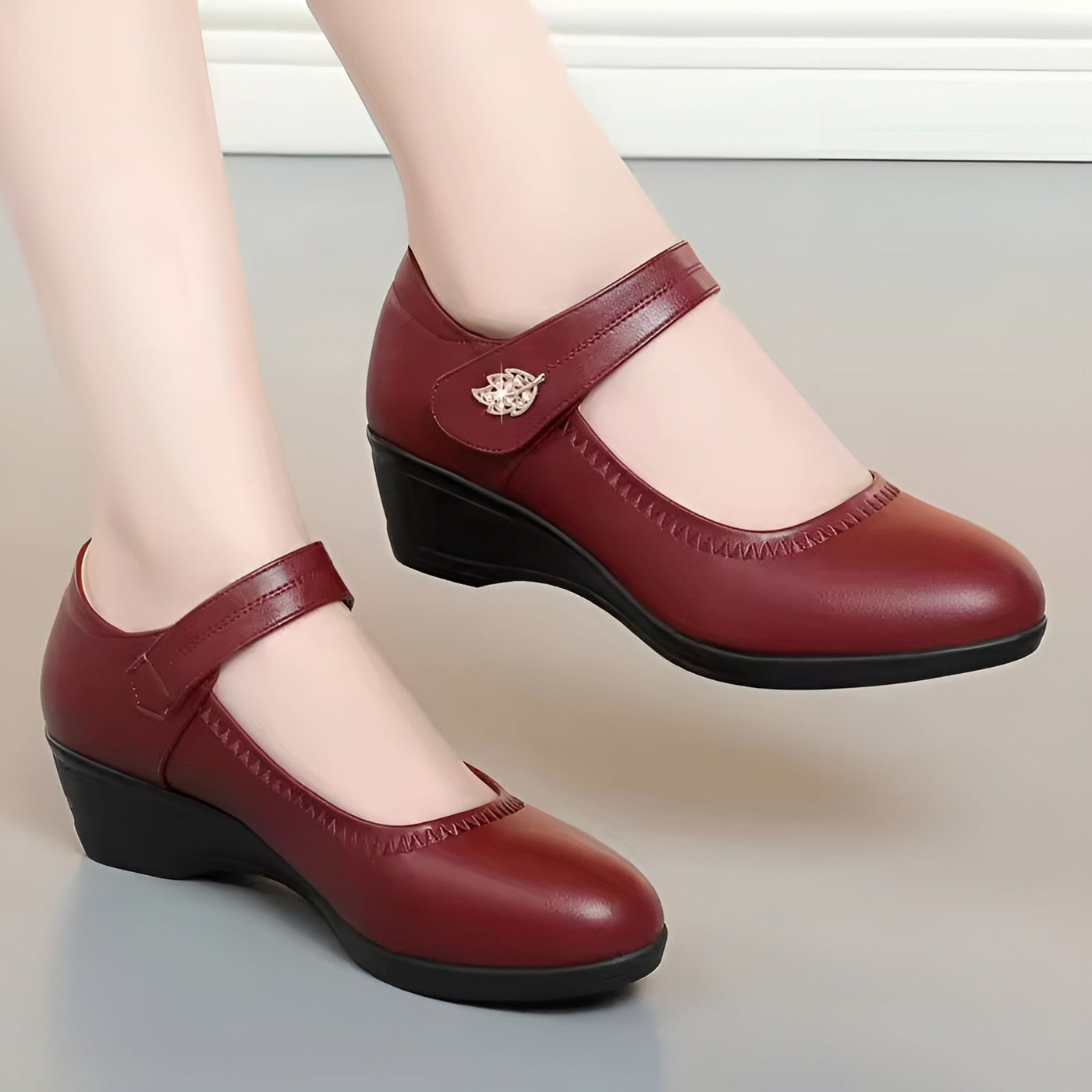 Élina-Rose™ | Soft Leather Shoes