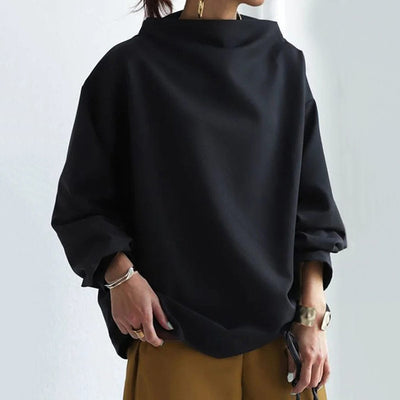 Wanda | High-Neck Soft Knit Top