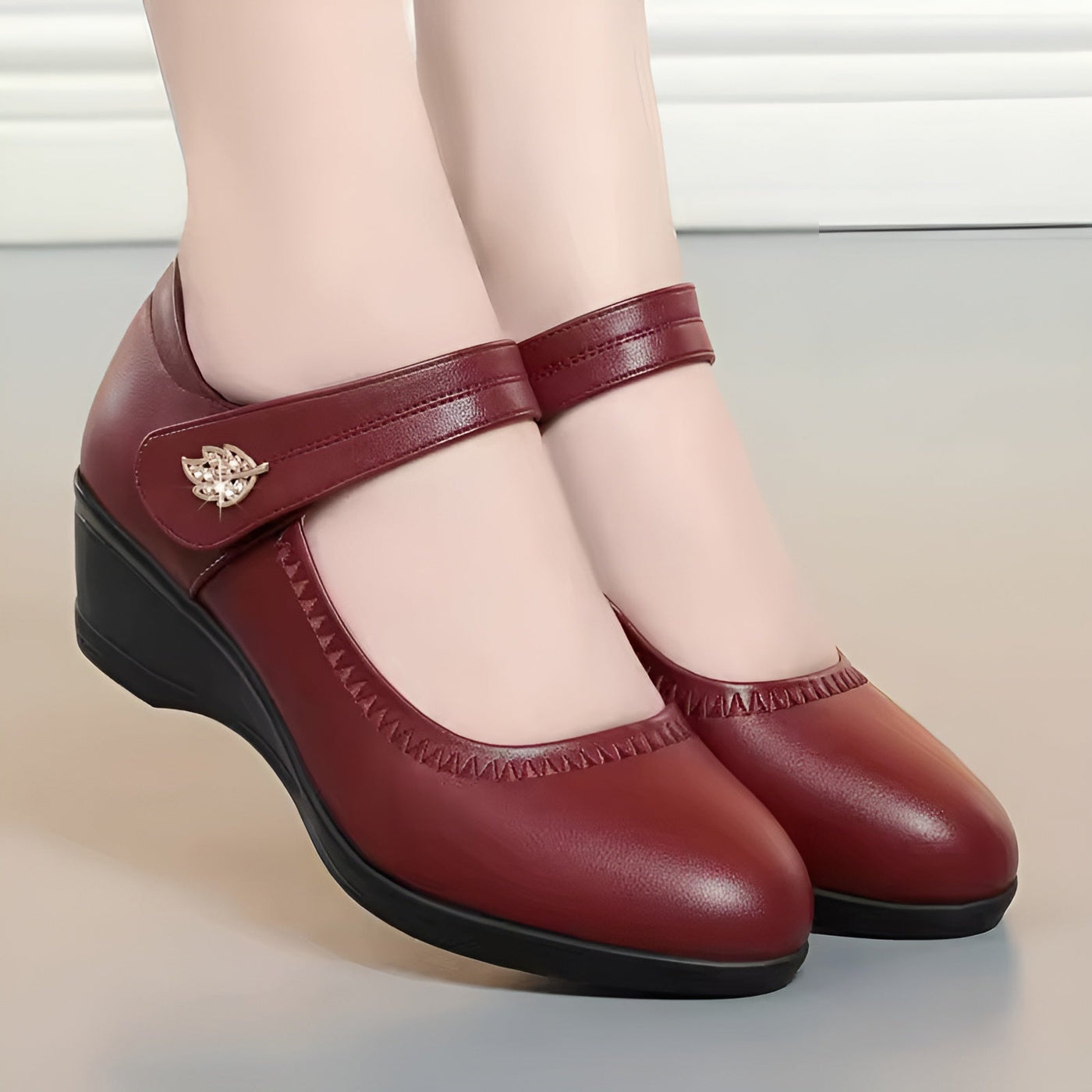 Élina-Rose™ | Soft Leather Shoes