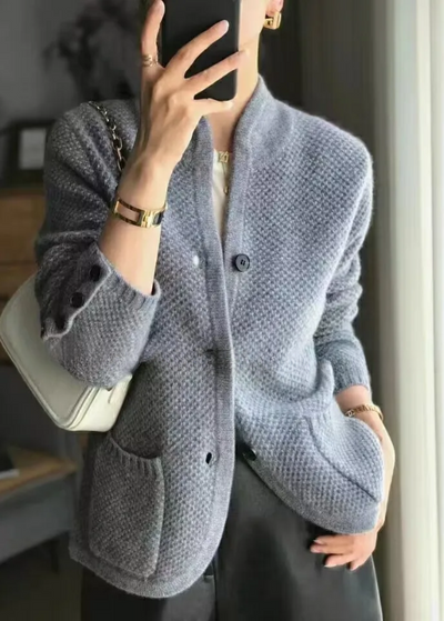 Mary | Cozy Knitted Sweater Jacket