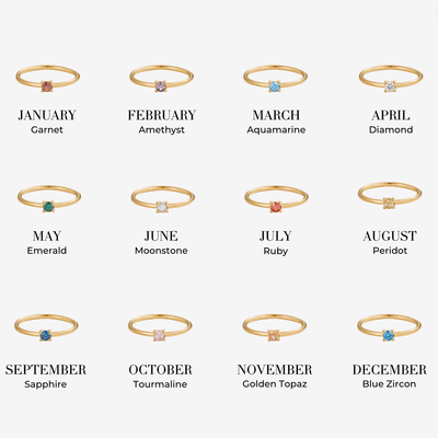 Birthstone Rings