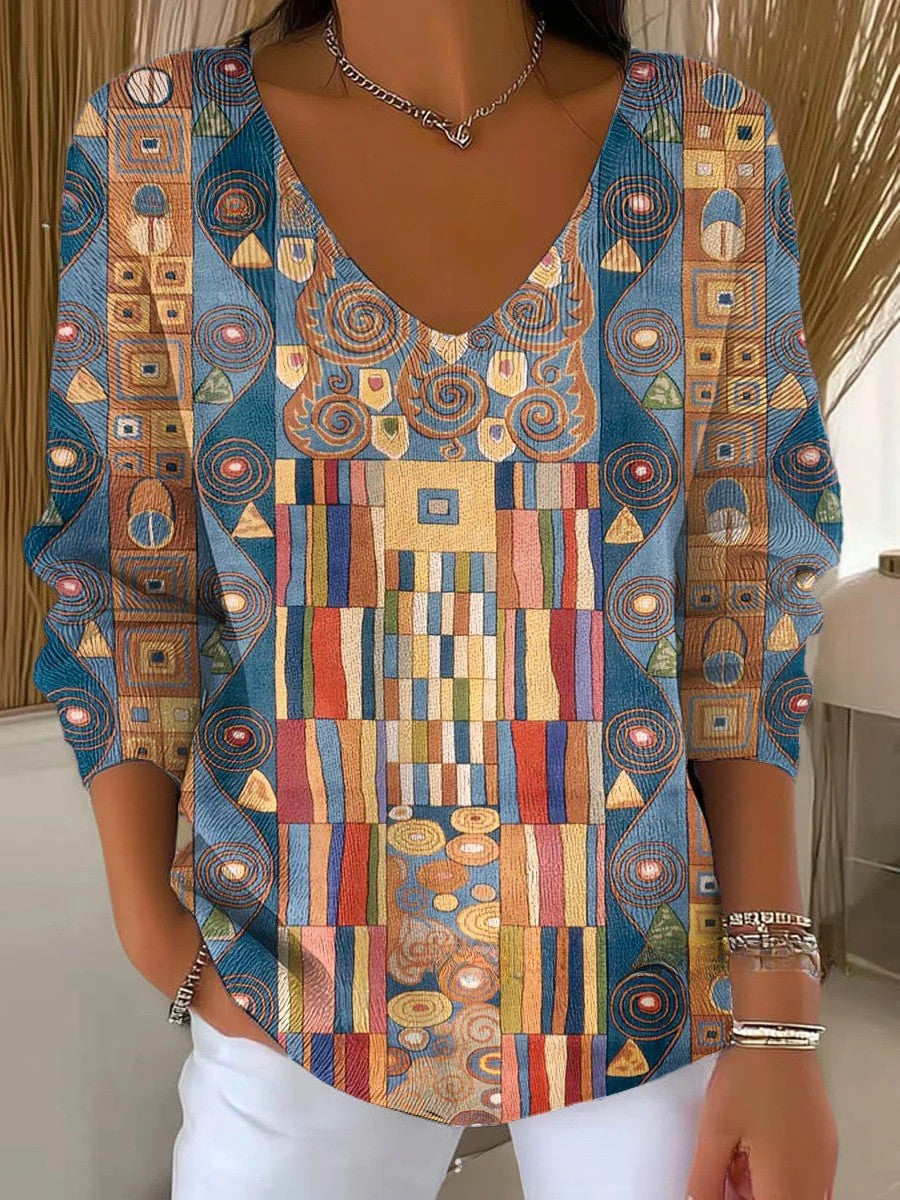 Benedetta – Knit Jumper with V-Neck 8