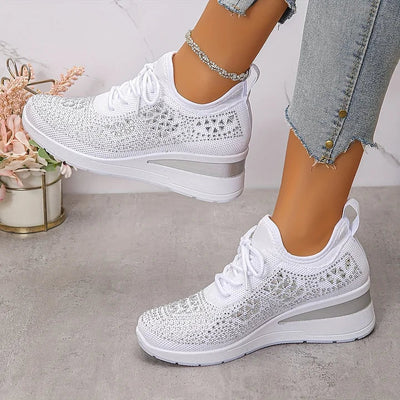 Romee | Orthopedic Sneakers with Sparkling Rhinestones