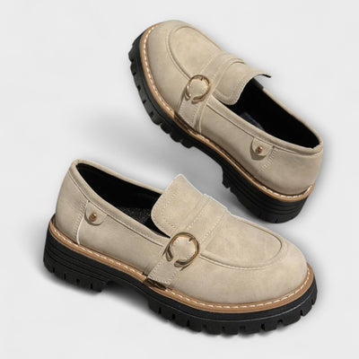 Lora – Casual Loafers with Round Toe