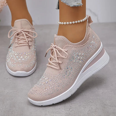 Romee | Orthopedic Sneakers with Sparkling Rhinestones