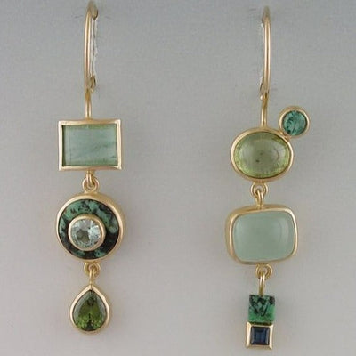 Vintage Green Earrings