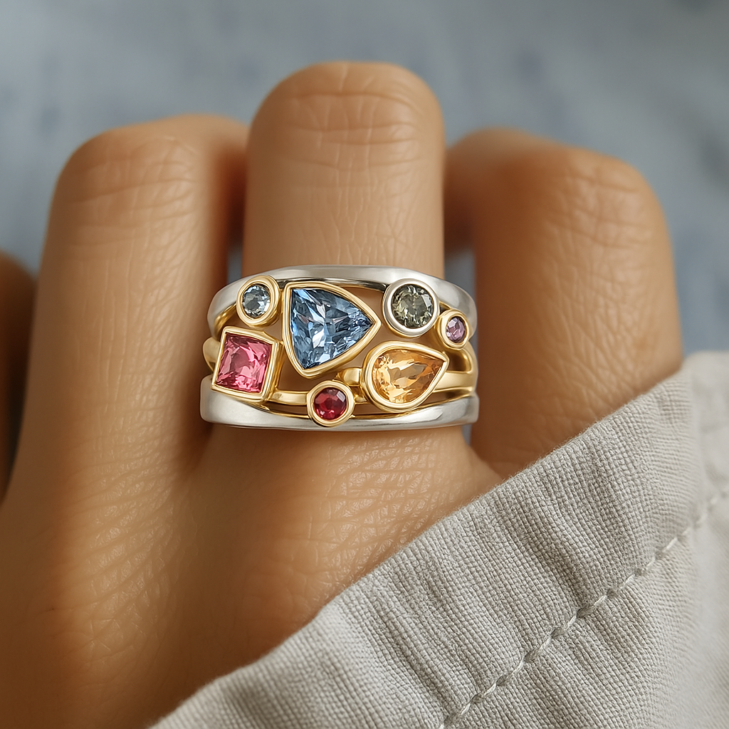Vintage Colourful Ring