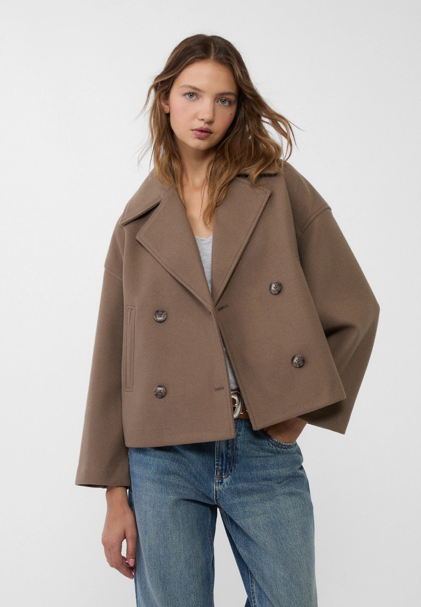 Ashley | Short Double Breasted Jacket