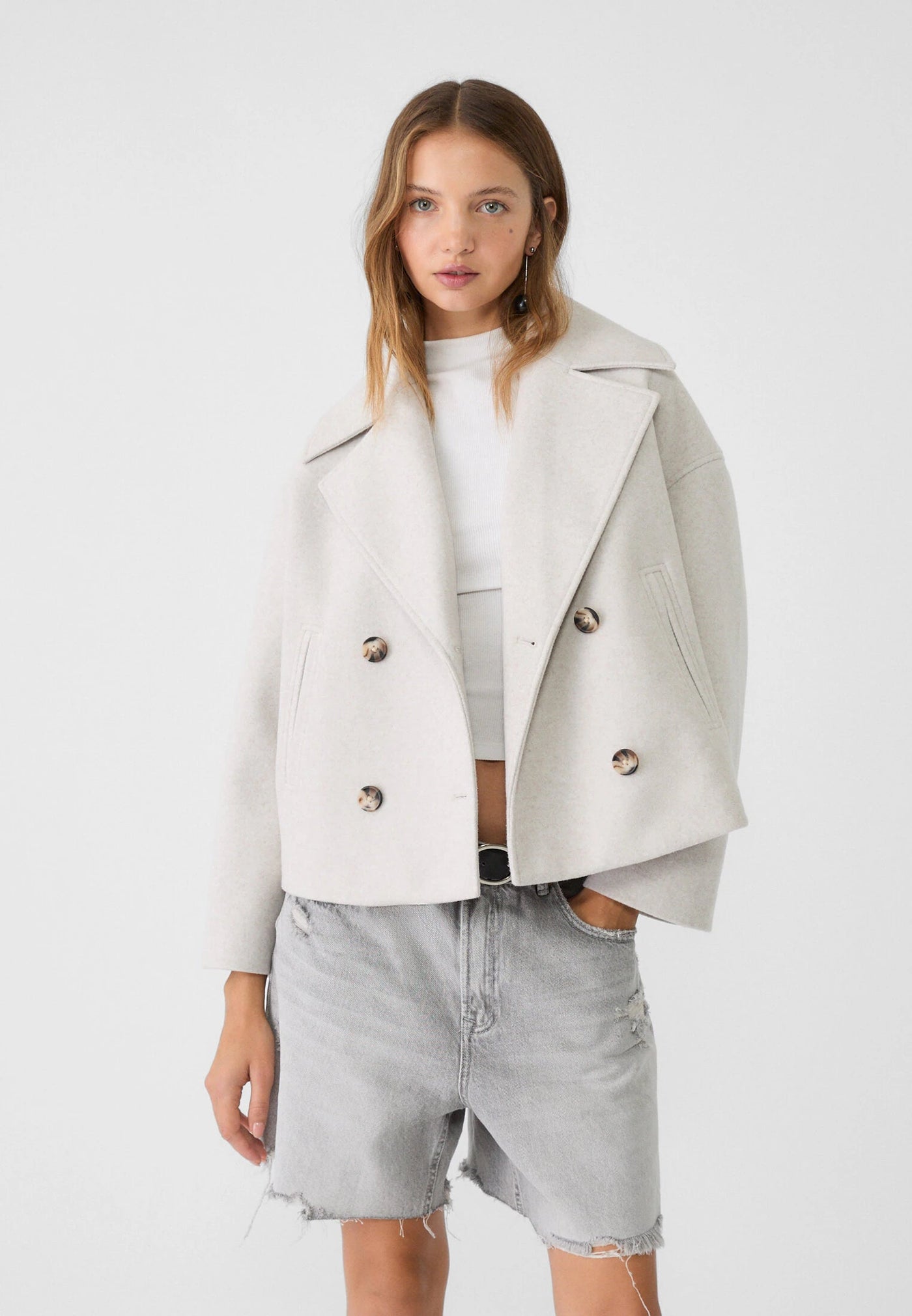 Ashley | Short Double Breasted Jacket