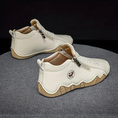 Margareth - Leather Orthopaedic Trainers