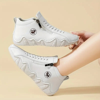 Margareth - Leather Orthopaedic Trainers