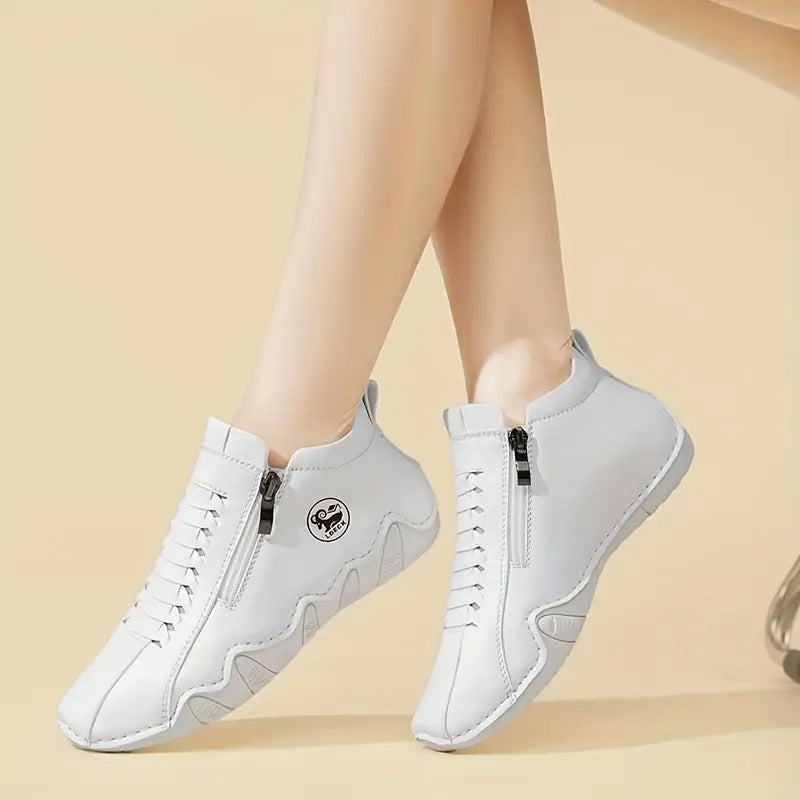 Margareth - Leather Orthopaedic Trainers