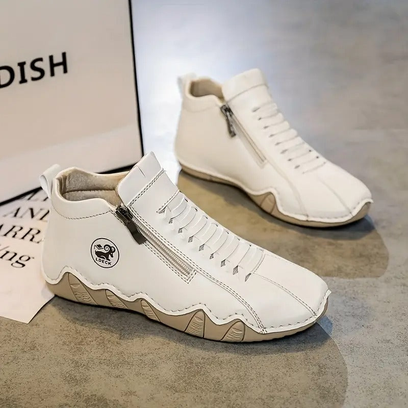 Margareth - Leather Orthopaedic Trainers