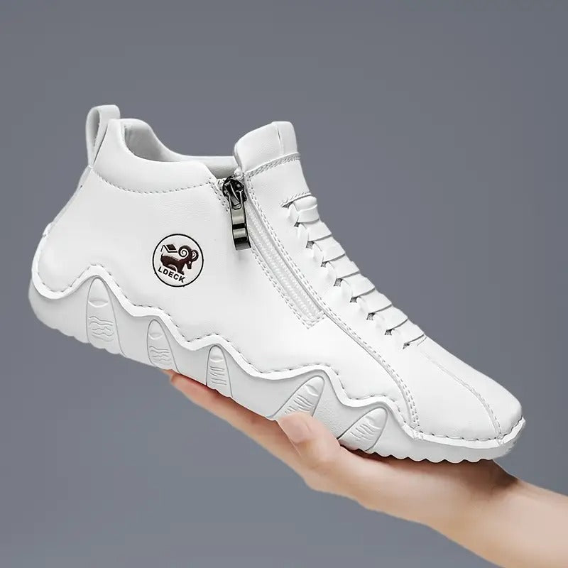 Margareth - Leather Orthopaedic Trainers