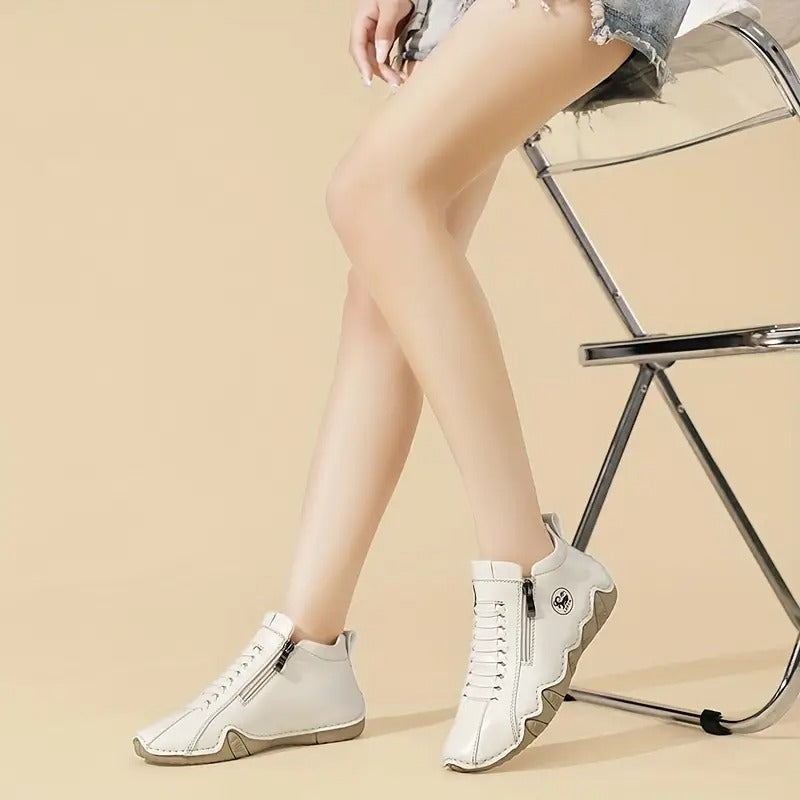 Margareth - Leather Orthopaedic Trainers