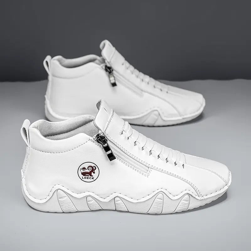 Margareth - Leather Orthopaedic Trainers