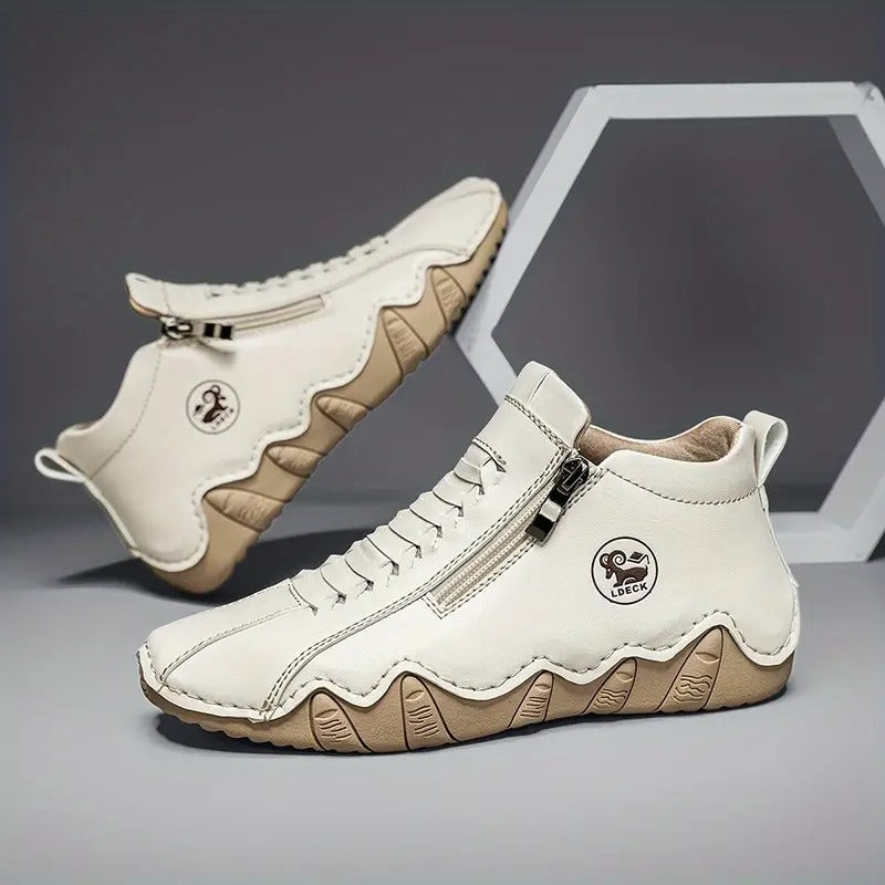 Margareth - Leather Orthopaedic Trainers