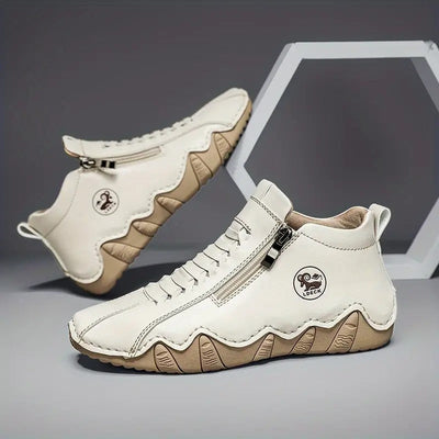 Margareth - Leather Orthopaedic Trainers