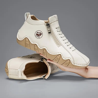 Margareth - Leather Orthopaedic Trainers