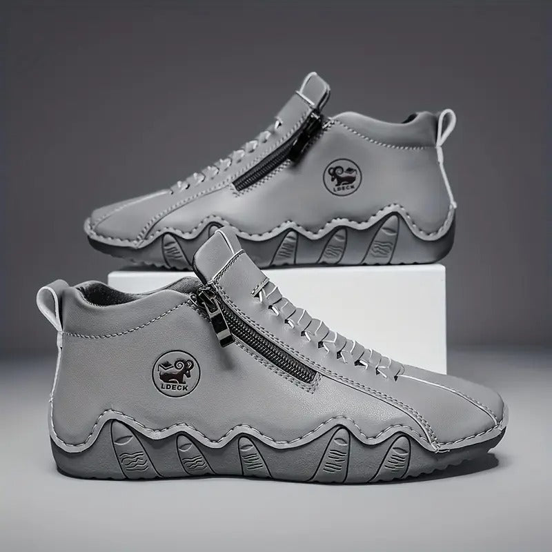 Margareth - Leather Orthopaedic Trainers