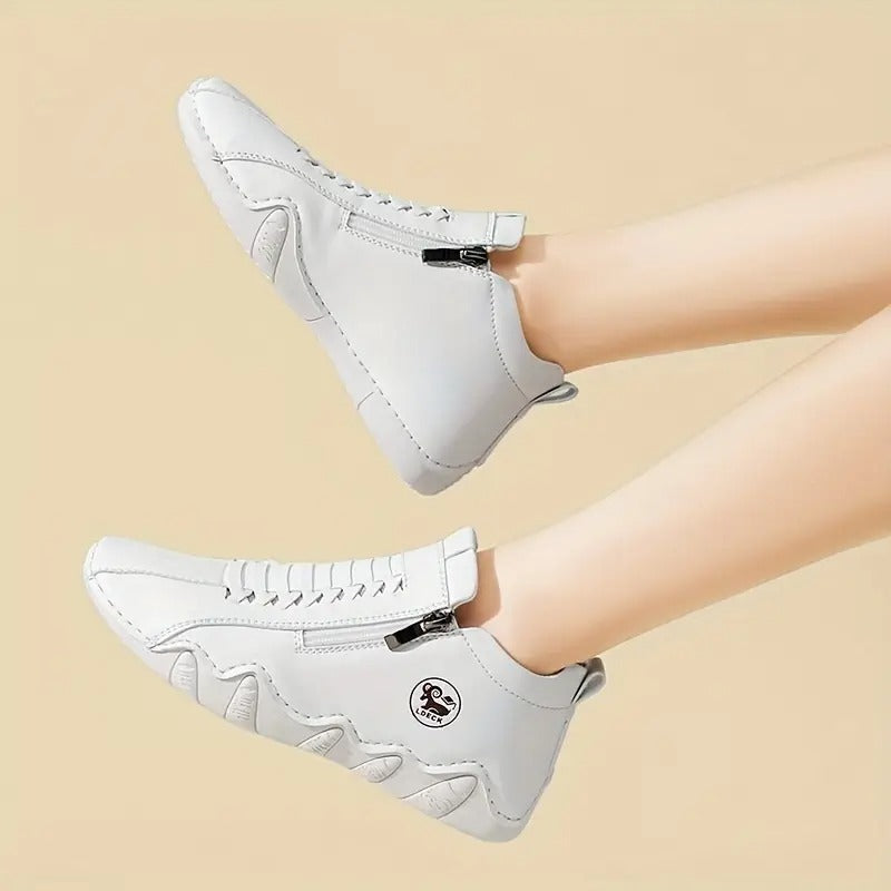 Margareth - Leather Orthopaedic Trainers